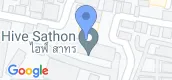 Vista del mapa of Bangkok Feliz Sathorn-Taksin