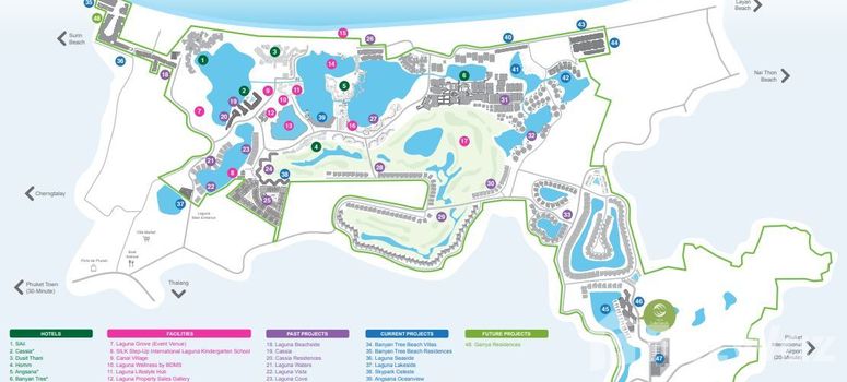 Master Plan of Laguna Lakelands - Waterfront Villas - Photo 1