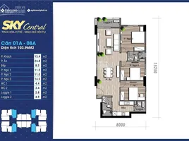 Sky Central で売却中 スタジオ マンション, Dinh Cong, ホアンマイ