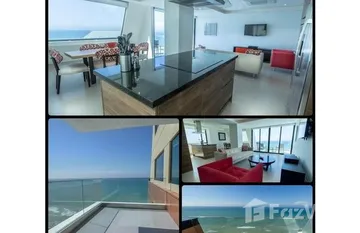 Poseidon Beachfront: Furnished beachfront with TWO balconies!! in Manta, 마나비