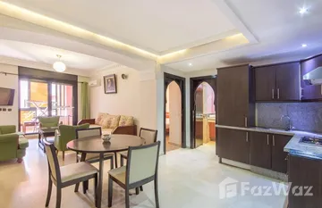 A vendre un joli appartement de 70m² avec une terrasse aménagée, très bien situé dans une résidence sécurisée en plein Guéliz in Na Menara Gueliz, Marrakech Tensift Al Haouz