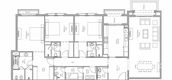 Поэтажный план квартир of Qamar 10
