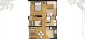 Plans d'étage des unités of Eco House Castilla 956