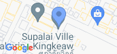 地图概览 of Supalai Ville Srinakarin-Kingkaew