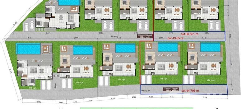 Master Plan of Ocean View Villa - Photo 1