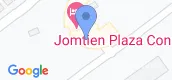 Map View of Jomtien Plaza Condotel