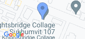 Map View of Knightsbridge Collage Sukhumvit 107
