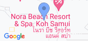 地图概览 of Sasitara Residence Koh Samui