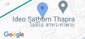 Map View of Ideo Sathorn - Thaphra