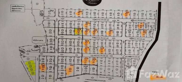 Master Plan of หมู่บ้านปวริศา - Photo 1