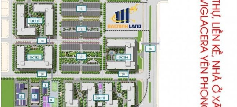 Master Plan of Viglacera Yên Phong - Photo 1