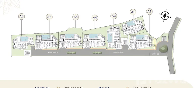 Master Plan of มะลิ วิลล่า - Photo 1