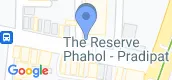 지도 보기입니다. of The Reserve Phahol-Pradipat