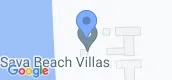 Vista del mapa of Sava Beach Villas