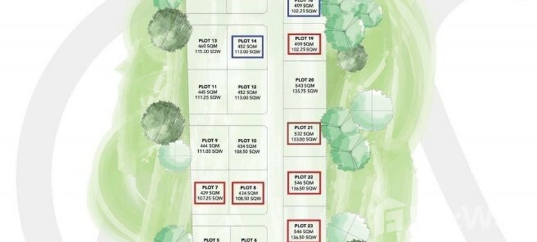 Master Plan of Panorama Black Mountain Pool Villas - Photo 1