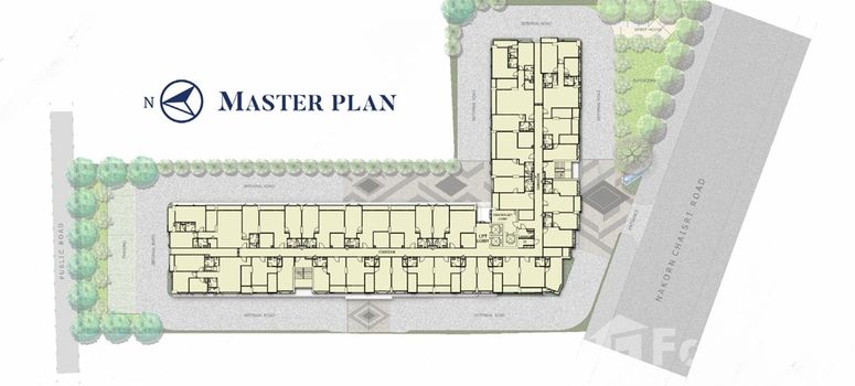 Master Plan of ศุภาลัย พรีเมียร์ สามเสน - ราชวัตร - Photo 1