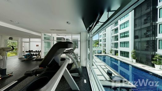 3D Walkthrough of the Communal Gym at The Regent Kamala Condominium