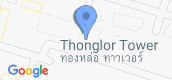 Map View of Thonglor Tower
