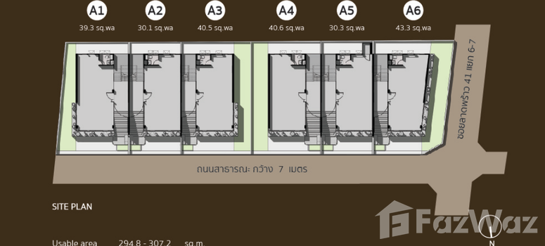 Master Plan of Baan Puripuri ladprao 41 - Photo 1