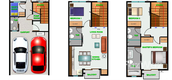 Plans d'étage des unités of Circulo Verde Garden Homes 