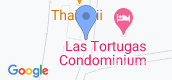 지도 보기입니다. of Las Tortugas Condo