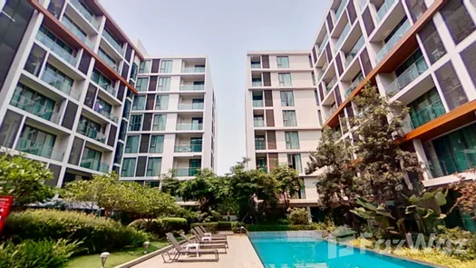 3D视图 of the Communal Pool at The Nimmana Condo