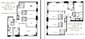 Unit Floor Plans of Marina 101