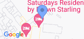 Vista del mapa of Saturdays Villas