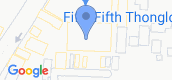 Map View of Fifty Fifth Tower