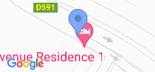 Map View of Avenue Residence 1