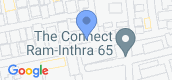 Vista del mapa of The Connect Ramintra 65 
