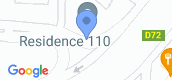 عرض الخريطة of Residence 110