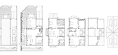 Plans d'étage des unités of An Khang Villa