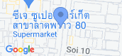 Vista del mapa of Baan Klang Muang S-Sense Rama 9 Ladprao