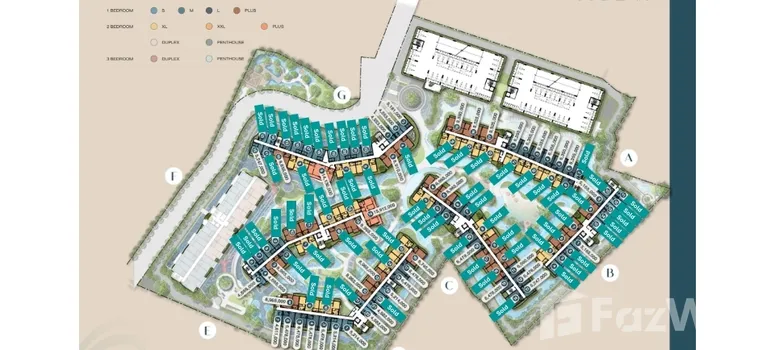 Master Plan of เดอะ โมเดวา - Photo 3