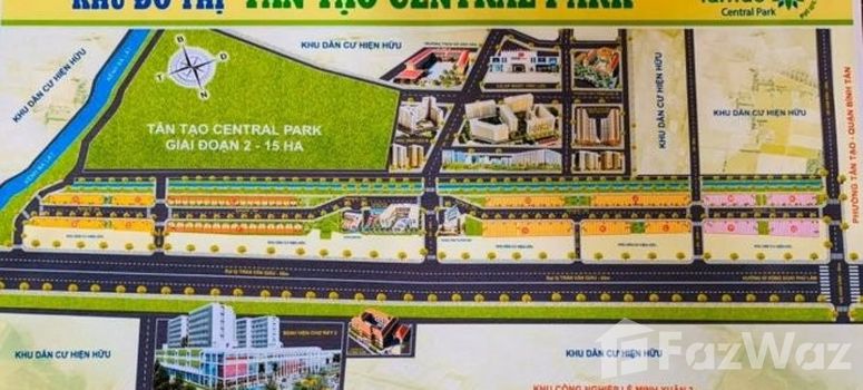Master Plan of Tân Tạo Central Park - Photo 1