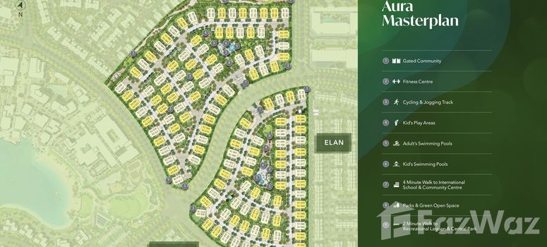 Master Plan of Aura at Tilal Al Ghaf - Photo 1