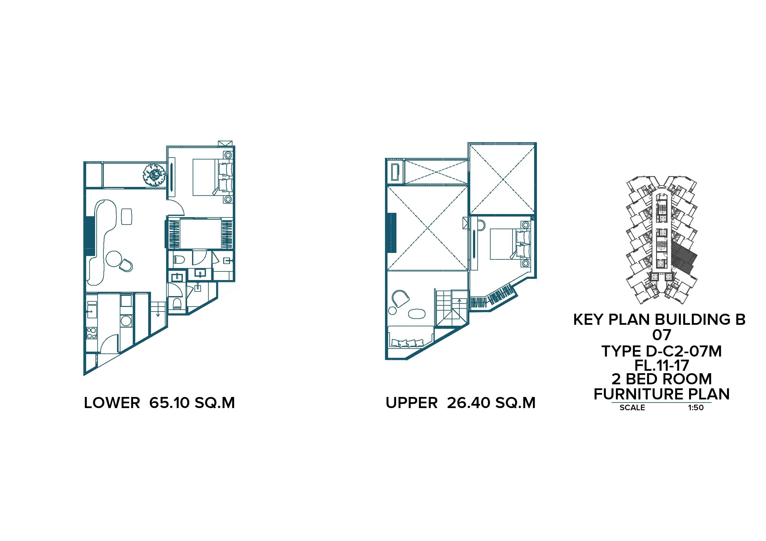 For sale 2 bed condo in Watthana, Bangkok