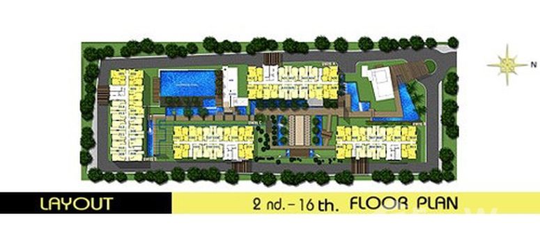 Master Plan of The Room Ratchada-Ladprao - Photo 1