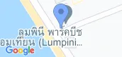 Map View of Lumpini Park Beach Jomtien