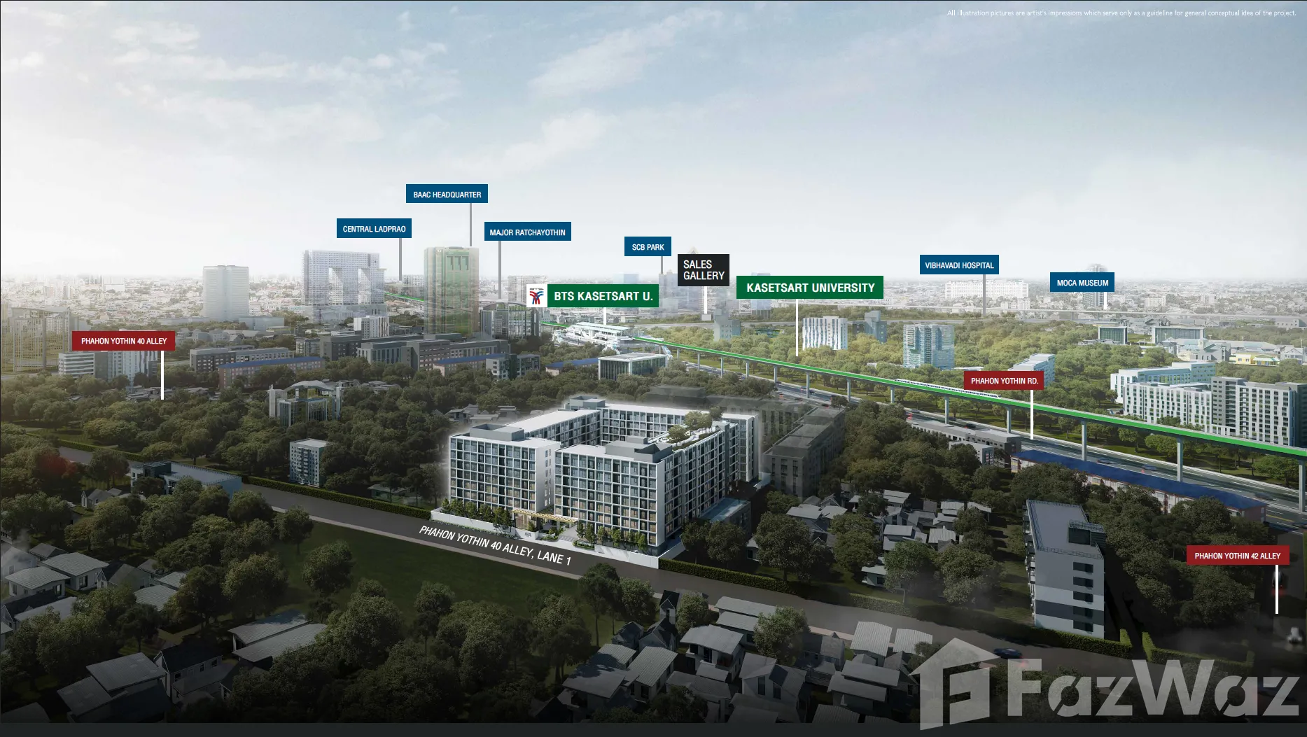 1 Bedroom Condo for sale at Chapter One More Kaset — photo 3
