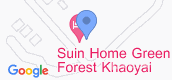 Map View of Green Forest Khao Yai