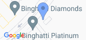 عرض الخريطة of Binghatti Platinum