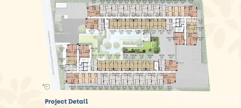 Master Plan of ไลฟ์ สาทร - นราธิวาส 22 - Photo 2
