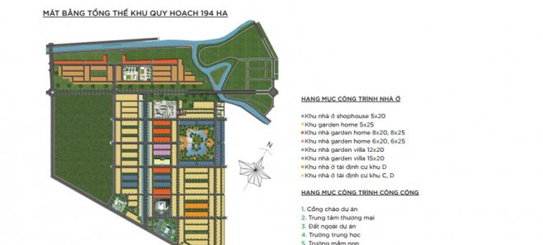 Master Plan of Happy Home Cà Mau - Photo 1