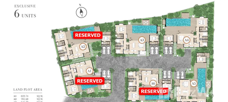 Master Plan of Nakara Grand Luxury Villa - Photo 1