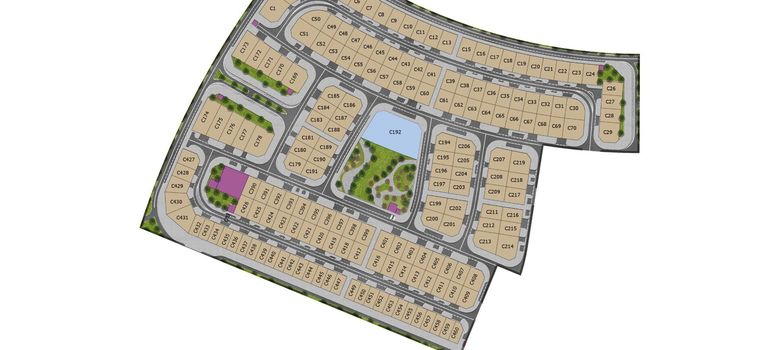 Master Plan of Naseem Villas at Tilal City - Photo 1