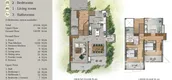 Поэтажный план квартир of Blue Canyon Heights