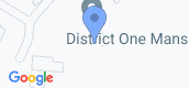 Map View of District One Residences (G+4)