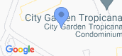 Vista del mapa of Secret Garden Condominium